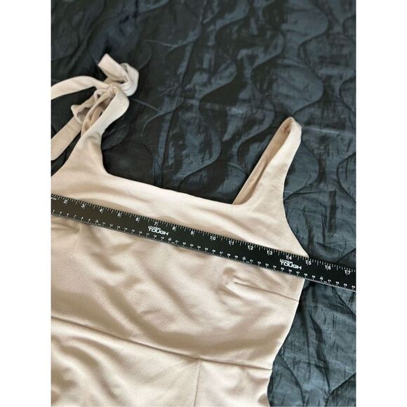 Birdy Grey Maxi Dress Womens Medium Taupe Alex NWT(Only One Tie Strap Included) - Picture 10 of 14